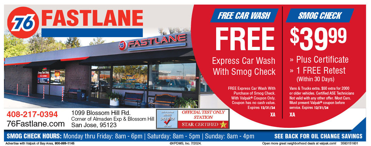 Test Only Smog - 76 Fastlane